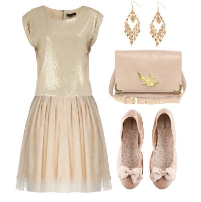 beige nude pale pink outfit cheap